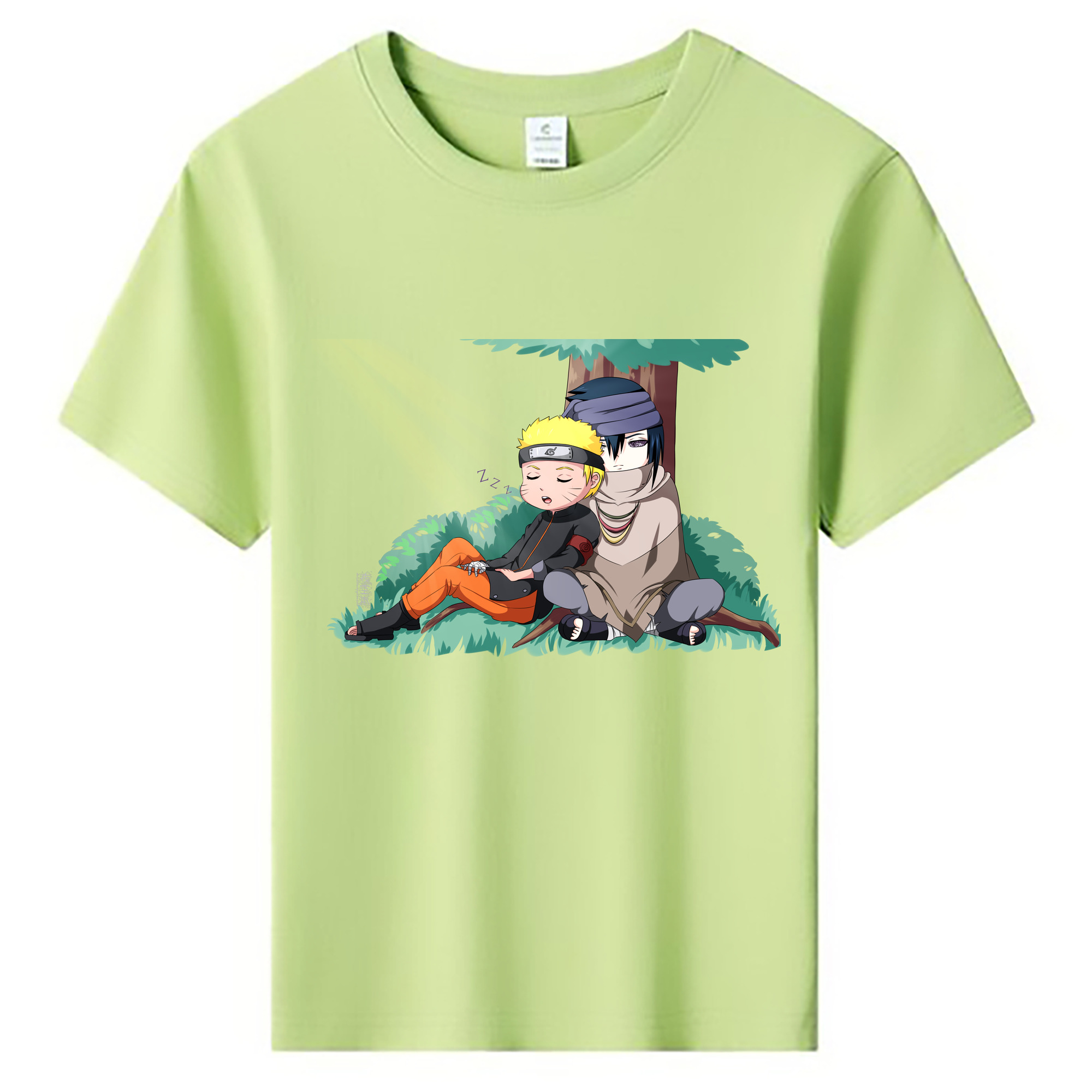 （画像用） NARUTO -ナルト- うずまき ナルト Uzumaki Naruto 綿100％キッズTシャツ（フロントプリント）